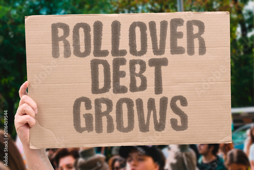 Photos "Rollover Debt Grows" Loan rollover fees cause borrower debt to compound rapidly each cycle
