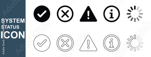 Foto Interface Status Icons Bundle