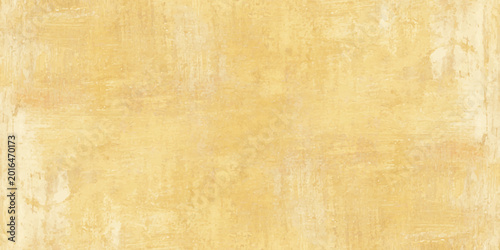 Konstfotografi Yellow ochre textured background with a weathered concrete aesthetic and subtle