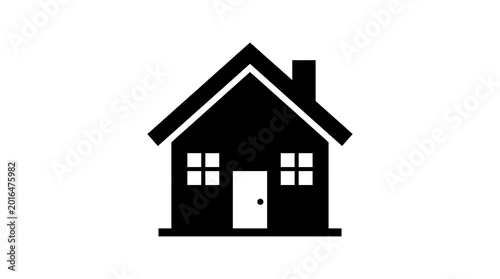 house icon on white background