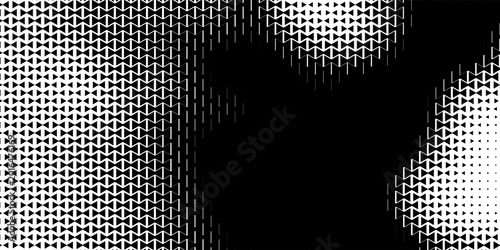 Картината върху платно abstract triangle pattern banner design