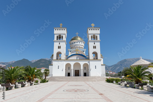 Photography Front view of the Church of St
