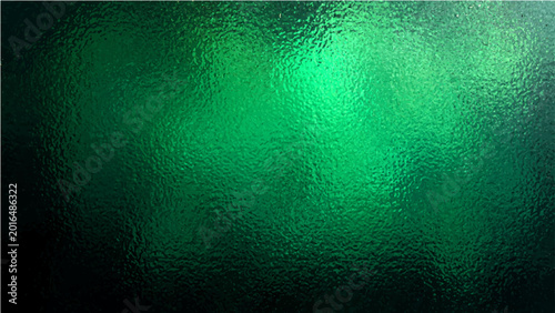 Tableau sur toile Vector Deep emerald rippled textured surface evokes tranquil and serene feelings