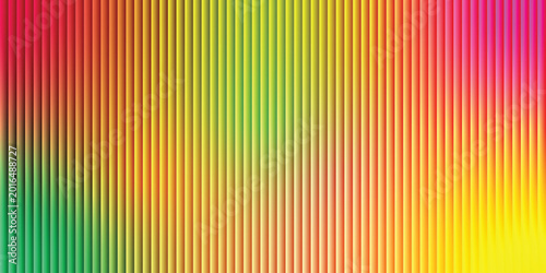 Photos Vibrant rainbow gradient background with vertical stripes, colorful linear patte