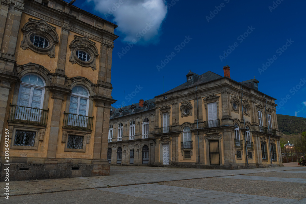 Obraz premium photographs from Segovia featuring its Gothic cathedral, historic churches, medieval streets, and urban