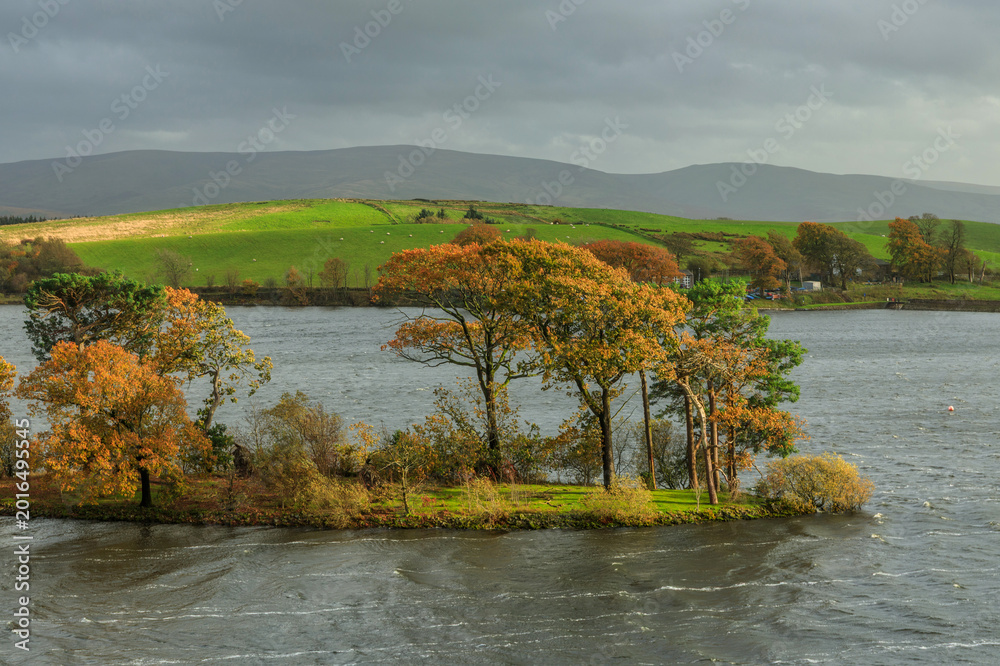 Fototapeta premium Beautiful autumn landscape of England. United Kingdom