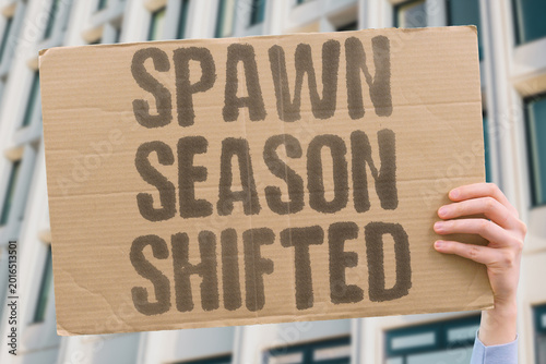 Tableau sur toile "Spawn Season Shifted" Climate-driven temperature shifts disrupt insect breeding and emergence timing