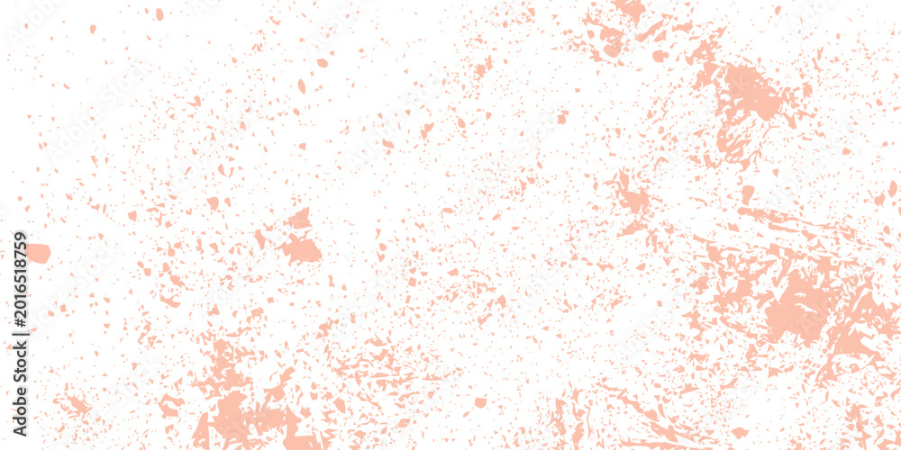 Fototapeta premium Soft peach grunge texture with scattered distressed particles and light weathered paint marks for artistic background designs and creative digital scrapbooking projects