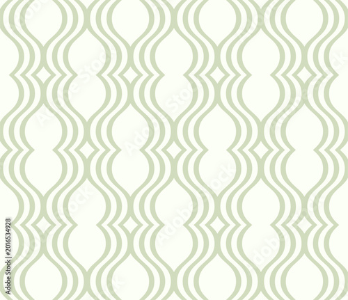 Fotografía Celadon green monochrome Abstract oriental geometry, geometric contemporary back