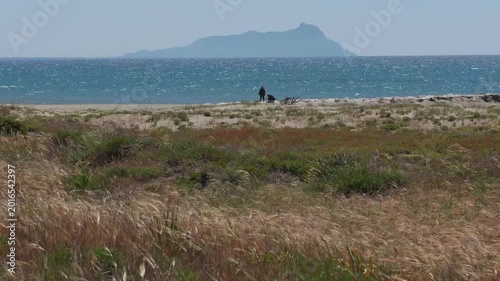 Marina di Latina in the spring, Italy	