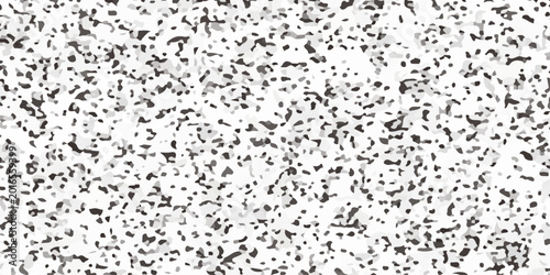 Obraz na płótnie Abstract black and white grainy texture background with organic hand drawn ink splatters