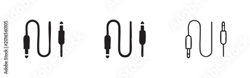Foto Audio Jack Cable Icon