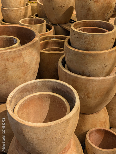 Handcrafted ceramic planters