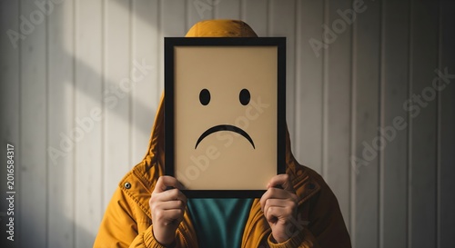Mental Health and Depressive Emotions Concept