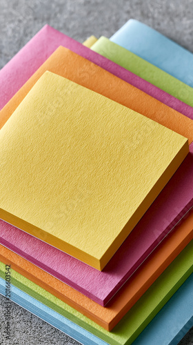 Vibrant Notes Stack: A clos...