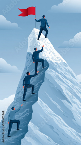 Summit Achieved: An illustr...