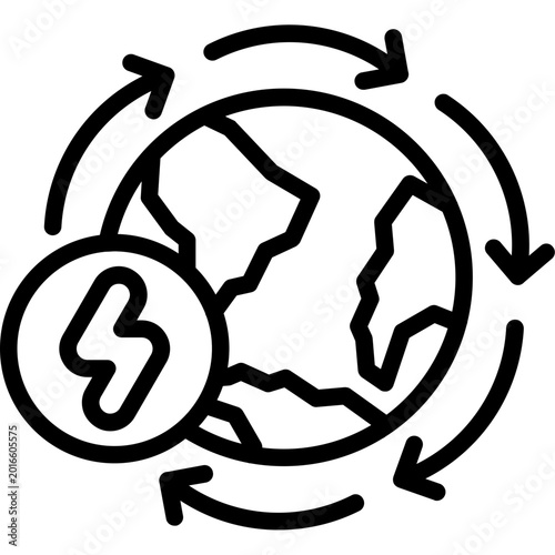 Fotografi Renewable Resources Icon