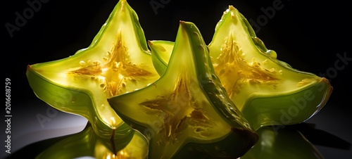 star fruit slice humanidad full body ,generative AI