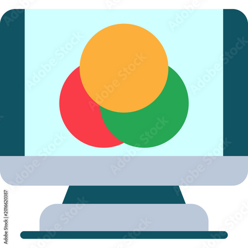 Photos Color Gamut Icon
