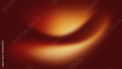 Cuadro en lienzo Abstract grain texture background with warm orange and red gradient