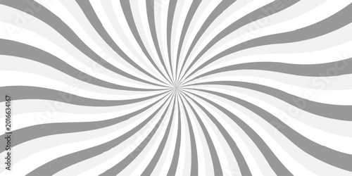 Retro  sunray black and gray abstract explosion vintage ray sunrise star sunbeam texture background. vector illustration circle light banner cartoon add design.