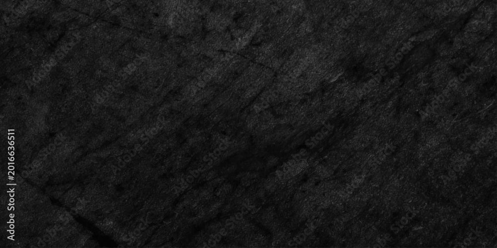 Fototapeta premium Grunge distress black wall interior rough concrete antique aged smooth plaster texture. blackboard and chalkboard architecture grunge smooth plaster vintage background.