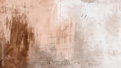 Abstract textured background with warm earthy tones and soft brush strokes for modern design and creative projects