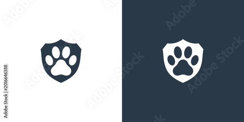 dog security logo, animal guard, logoinspiration
