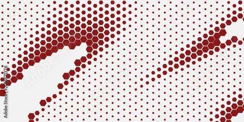 Quadro su tela green dots background