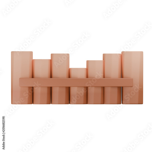 3D Wooden Farm Fence Elements Collection