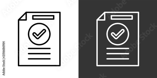 Conclusion Black And White Icon Set Collection Pack Vector Illustration
