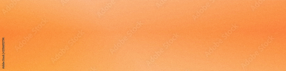 Fototapeta premium A gentle orange gradient flows across this wide banner, creating a cozy, uplifting background perfect for headers, seasonal campaigns, wellness brands, or friendly digital layouts.
