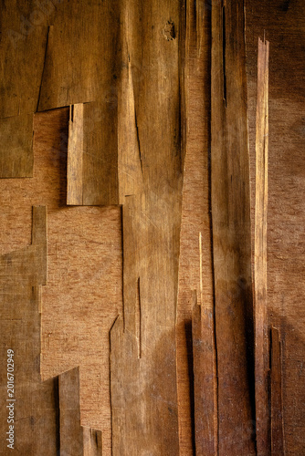 Foto Peeling veneer with shadows