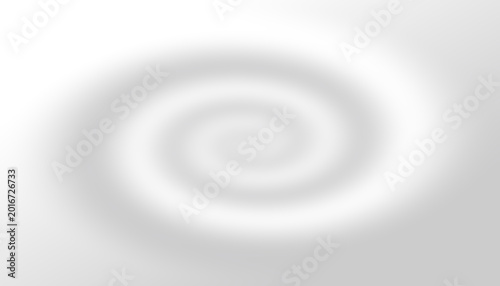 Soft white spiral vortex swirl background with abstract motion blur