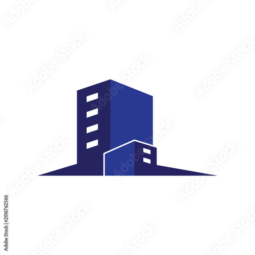 Property and construction logo vector flat design