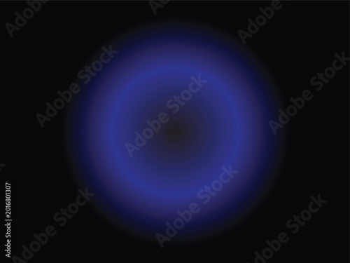 Blue circular gradient with darker center