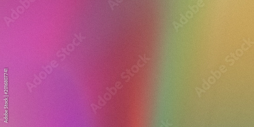 A gradual transition through warm and cool hues from purple to yellow