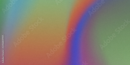 Abstract gradient blend of pastel hues and vibrant rainbow reflections