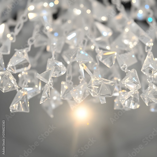 silver christmas tree
