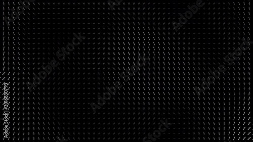 Animated abstract particle grid background featuring dynamic wave motion, flowing geometric distortion, and futuristic depth. Ideal for motion graphics, technology visuals, digital displays