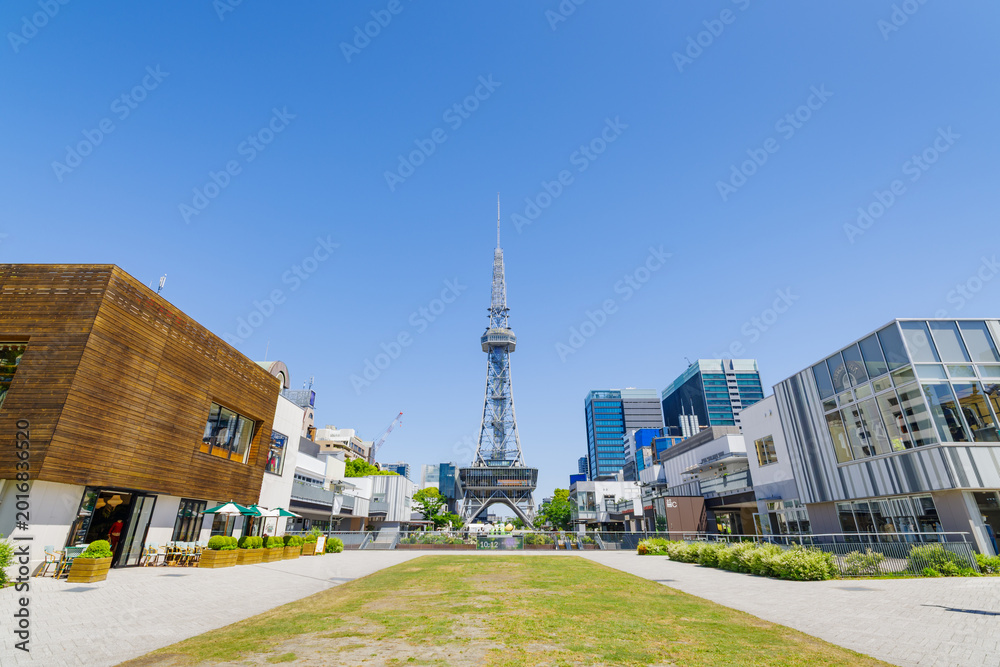 Obraz premium 都市景観 名古屋市中区 栄