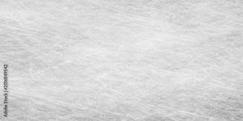 Bild auf Leinwand White snow texture background winter ice surface pattern