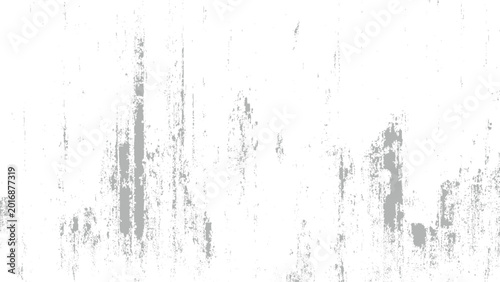 Cuadro en lienzo Grunge texture with gray smudges on white background for design elements grunge