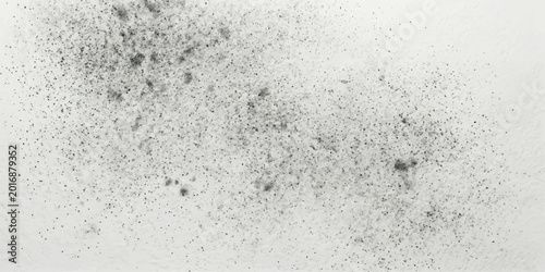 Tableau sur toile An artistic abstract of textured dark gray matter on surface, representing artistic design
