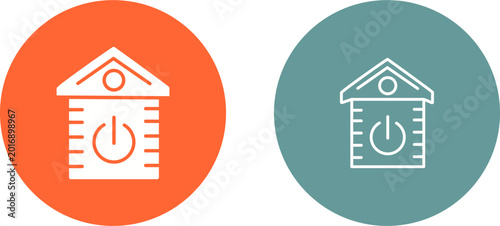 Billede på lærred Power Vector Icon