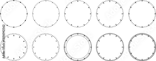 Foto Clock scale vector