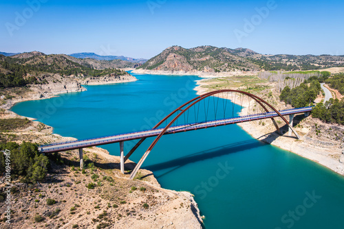 View to La Fuensanta Reservoir in southern Spain