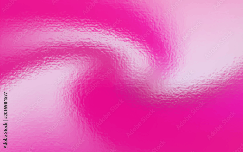 Fototapeta premium Shiny deep pink foil paper texture vector. Magenta color gradient background for print art work. vector