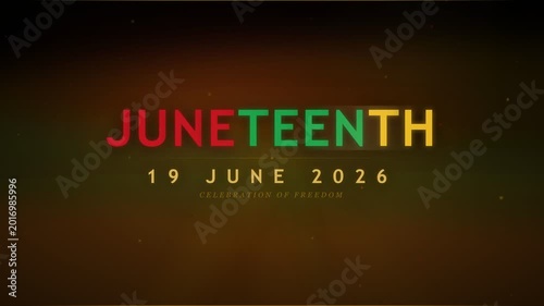 Vibrant Juneteenth Celebration on June 19 2026 with Freedom and Joy