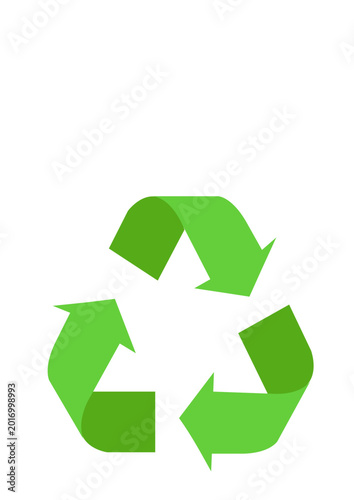 green recycle symbol